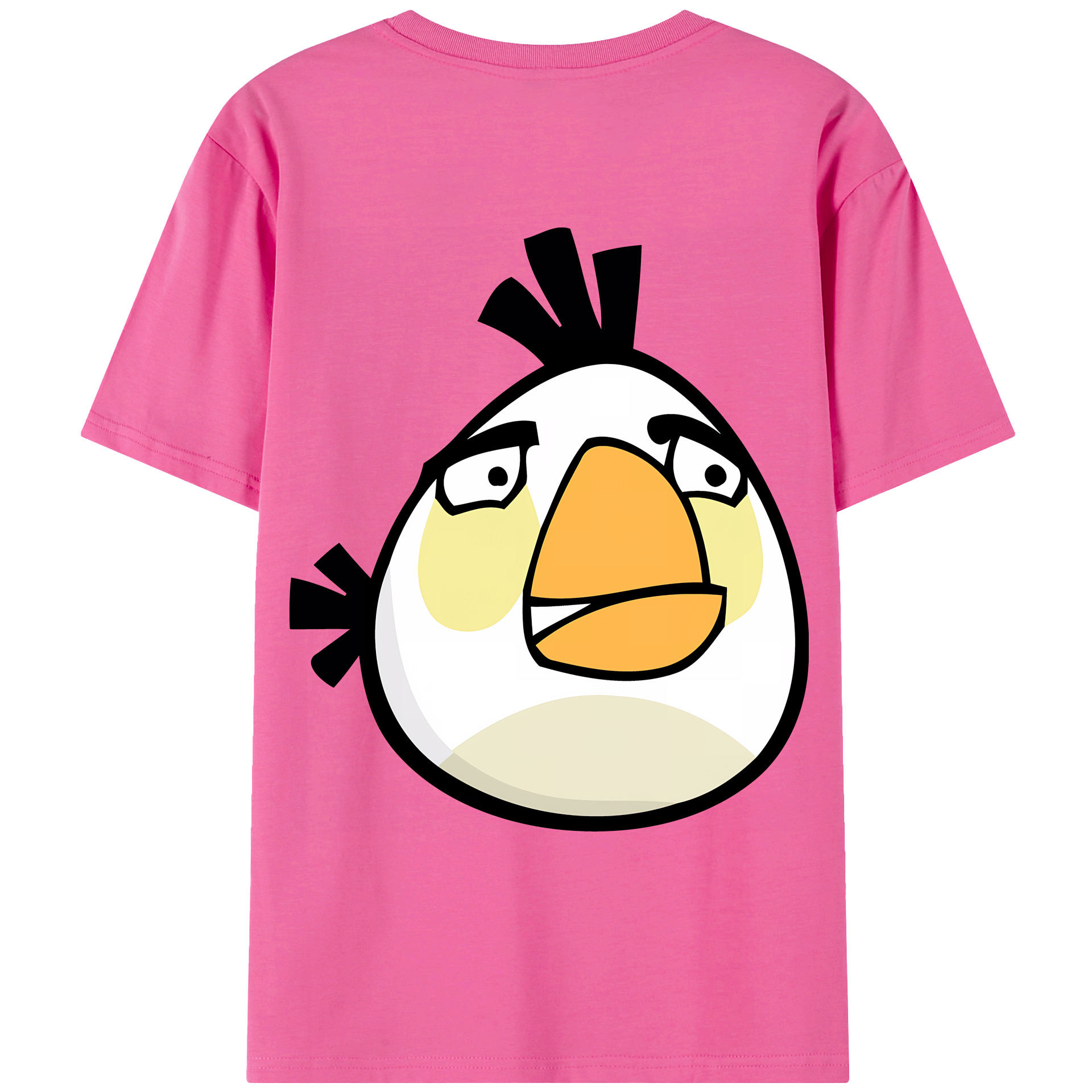 （画像用） Angry Birds アングリーバード レディース半袖Tシャツ(バックプリント)